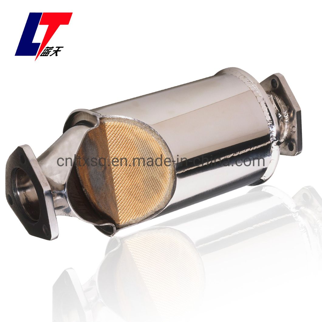 Universal 2.5 Inch Catalytic Converter High Flow T409 Stainless Steel