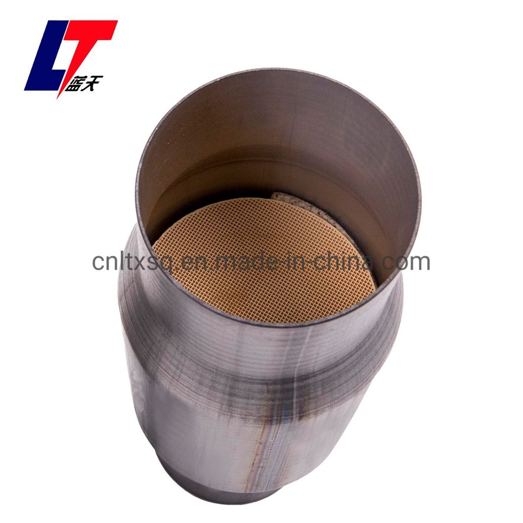 Universal 2.5 Inch Catalytic Converter High Flow T409 Stainless Steel